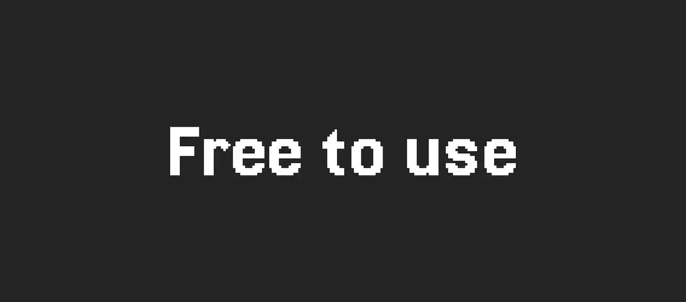 Free to use